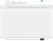 Tablet Screenshot of blancmariclo.com